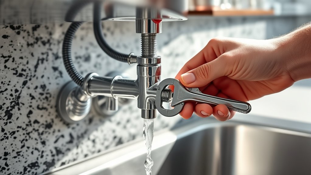 remove faucet connection easily