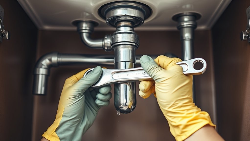 remove faucet safely and carefully