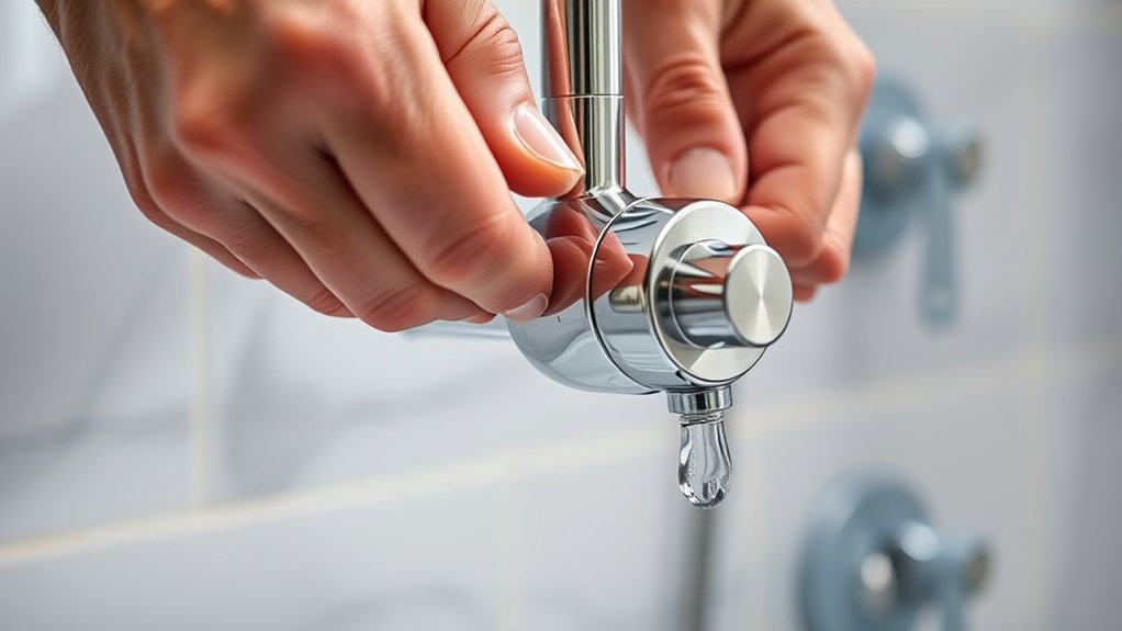 remove handle with screw