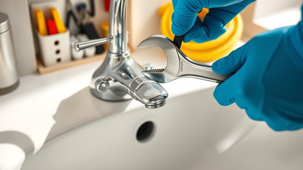 removing faucet step by step