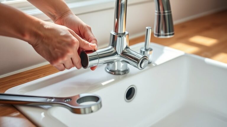 removing kitchen faucet instructions