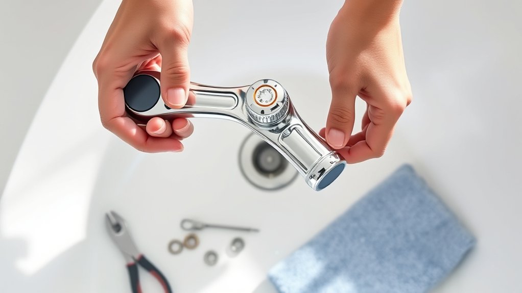 repair bathtub faucet leak