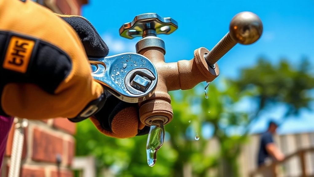 repair outdoor faucet easily
