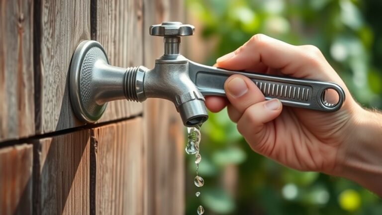 repair outdoor faucet leak