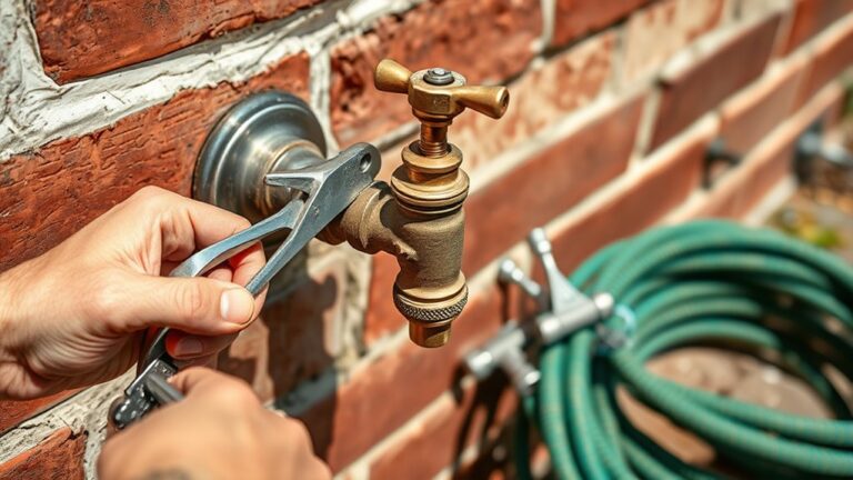 replacing outdoor faucet