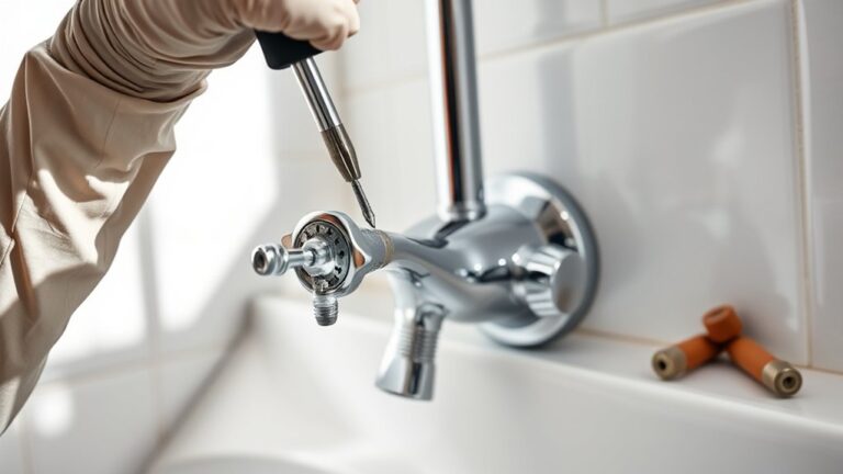 replacing shower faucet easily