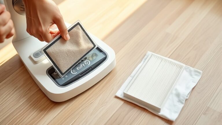 replacing vacuum filters easily