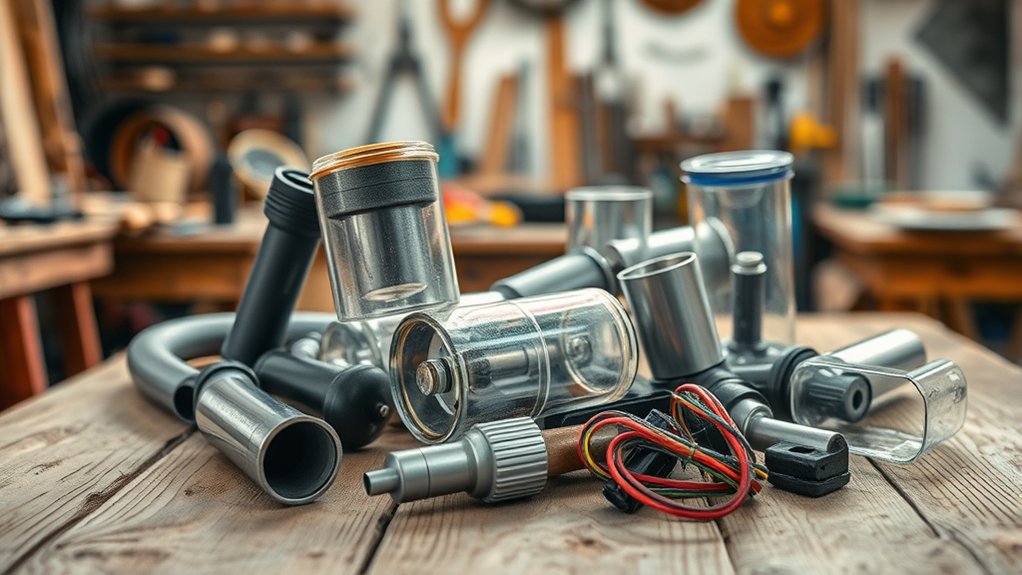 repurposed vacuum parts projects