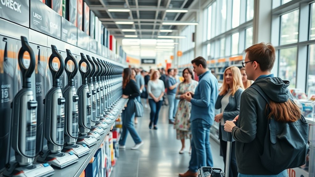 retailers with oreck vacuums