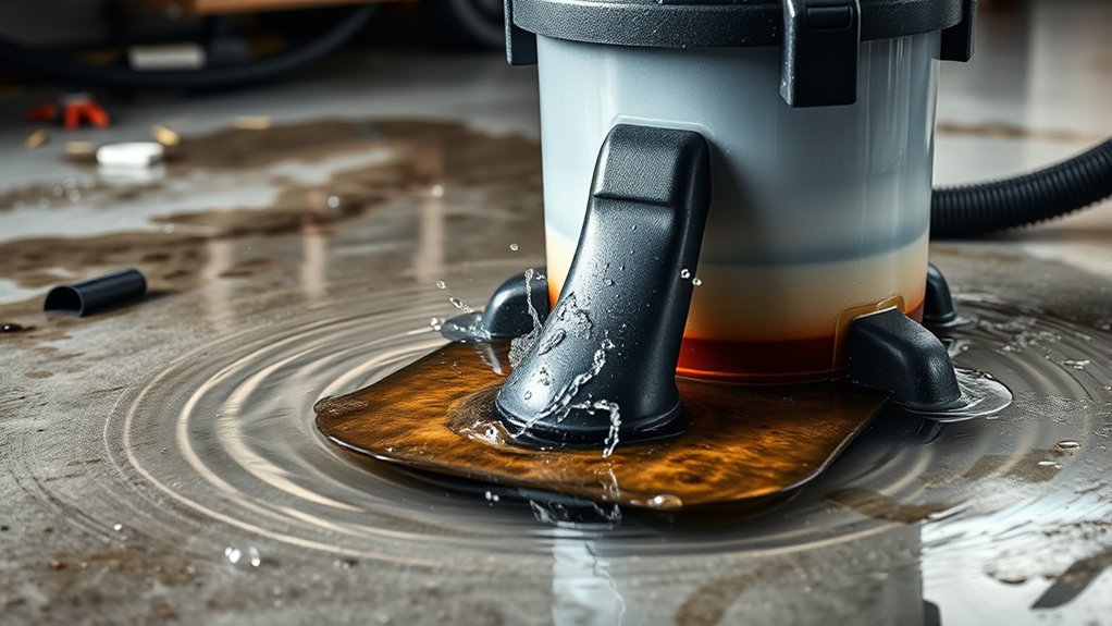 safe water types for shop vacs