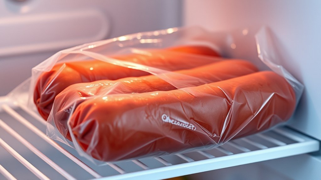 sausage lasts refrigerated weeks