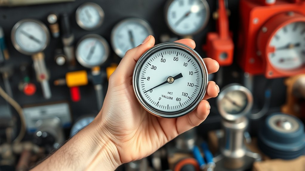 select appropriate vacuum gauge