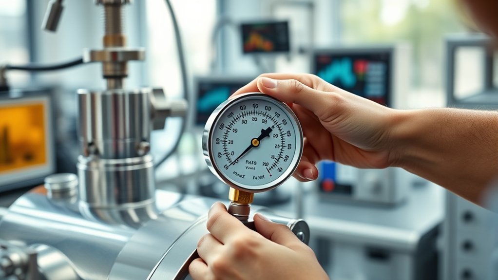 select appropriate vacuum gauge