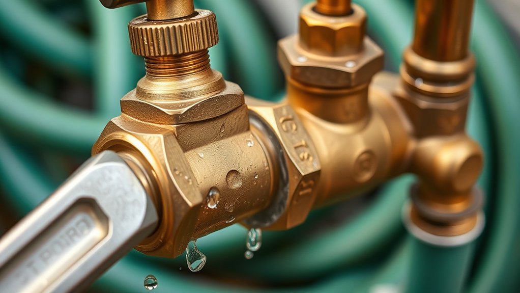 shut off outdoor water