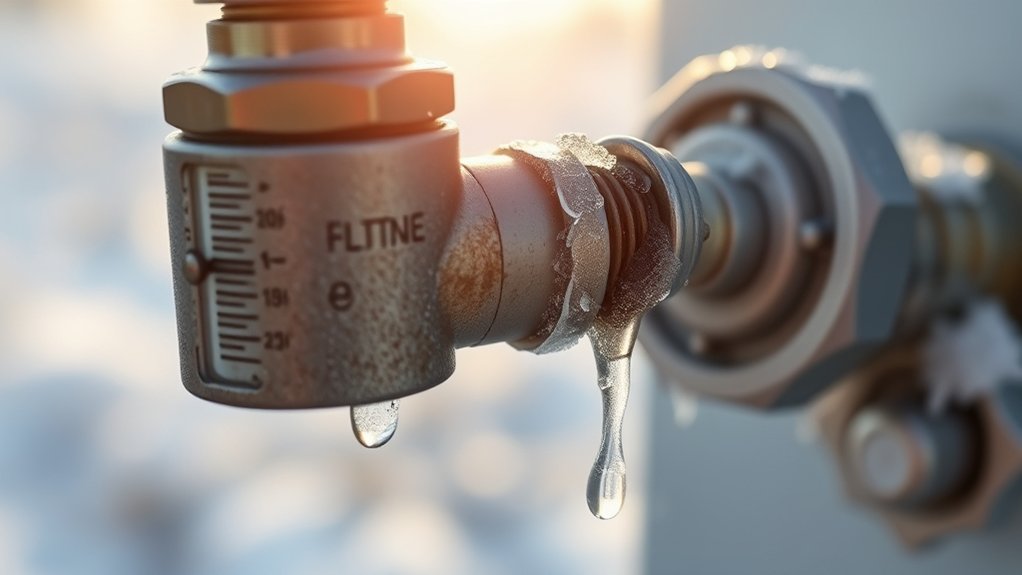 start dripping before freezing