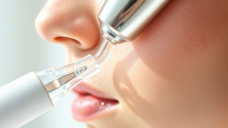 suction cleanses pore openings