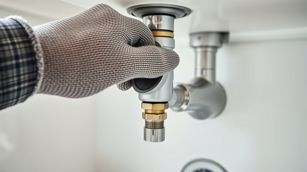 turn off local water supply