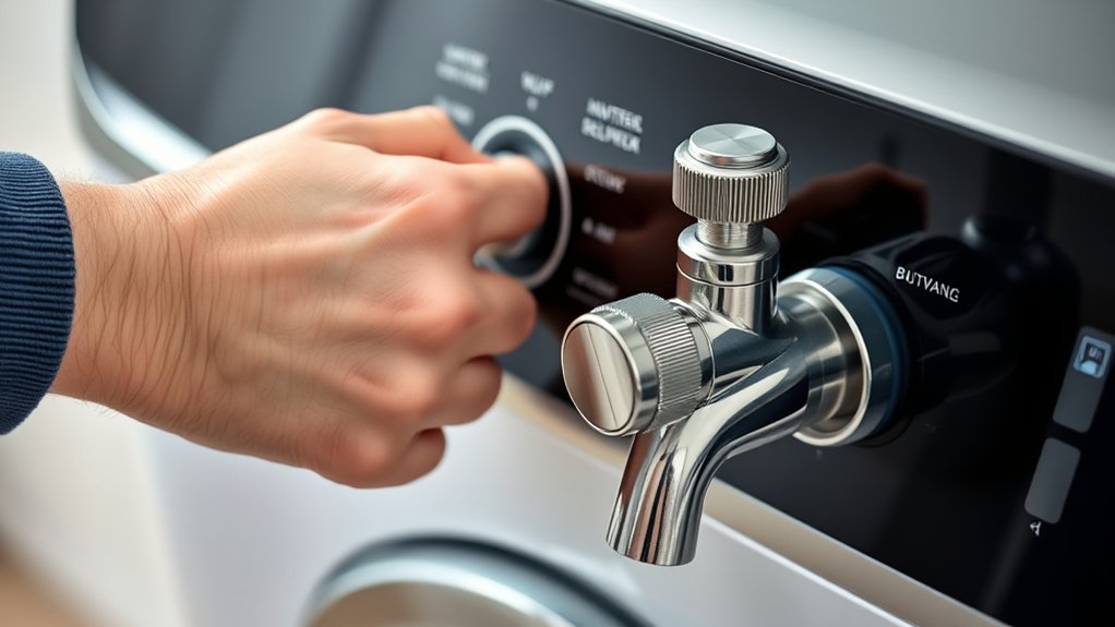 turn off power and water