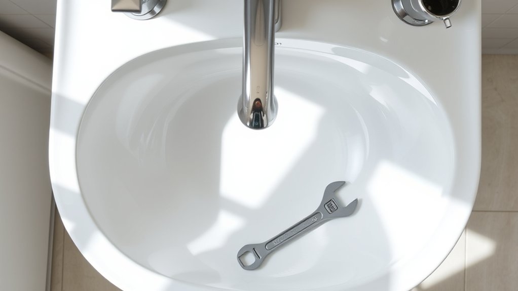 turn off water clear area