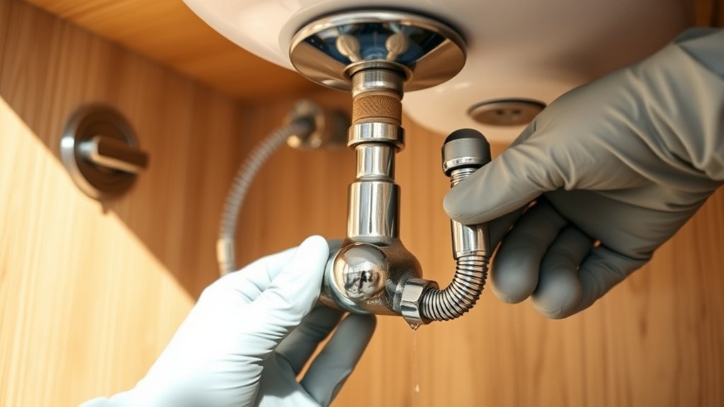 turn off water drain lines