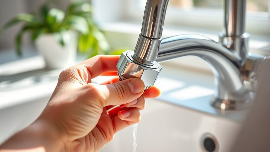 turn off water first