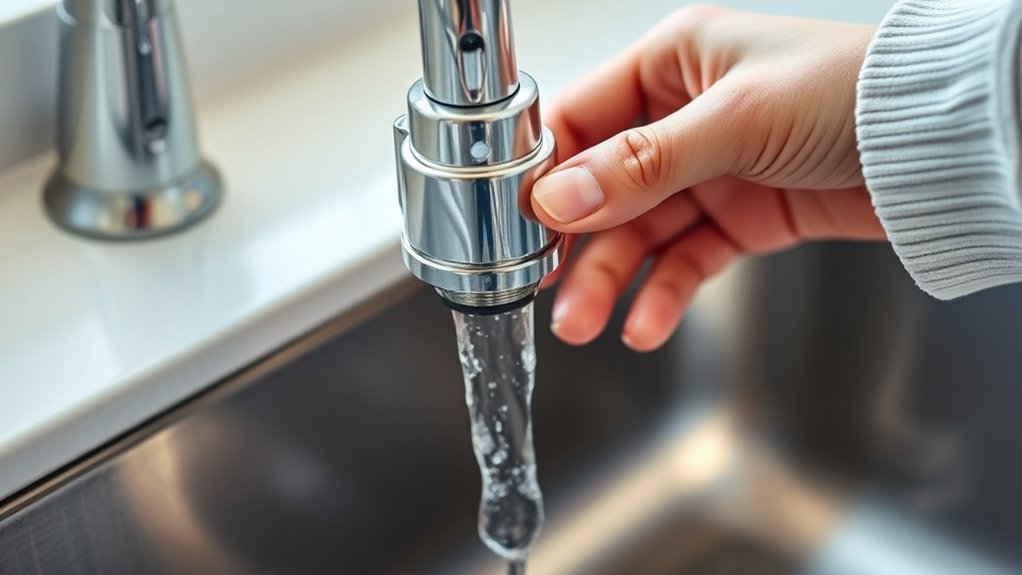 turn off water first