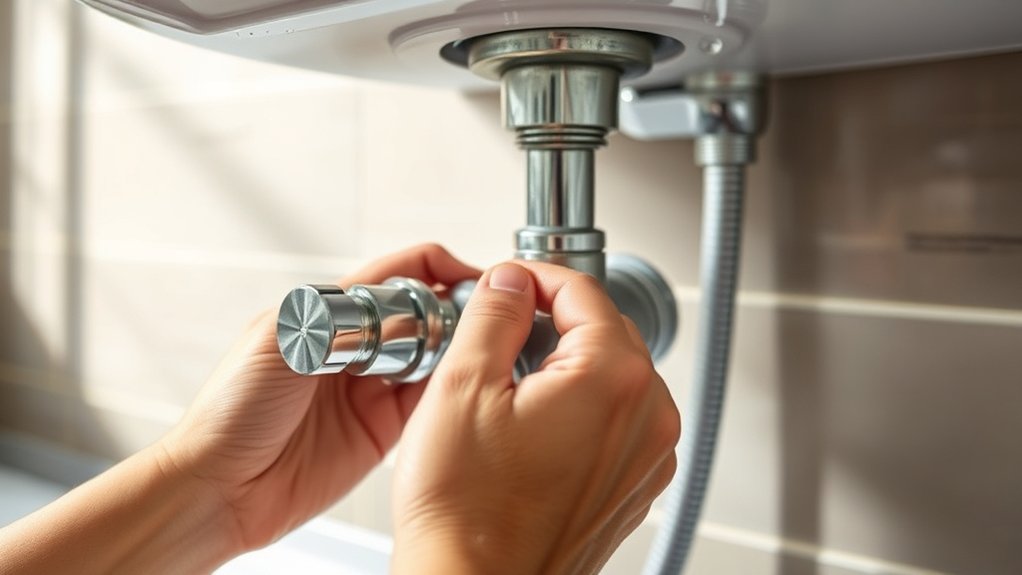 turn off water safely
