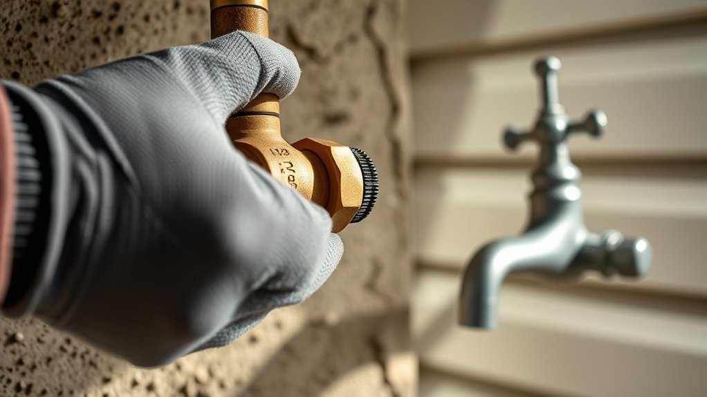 turn off water supply