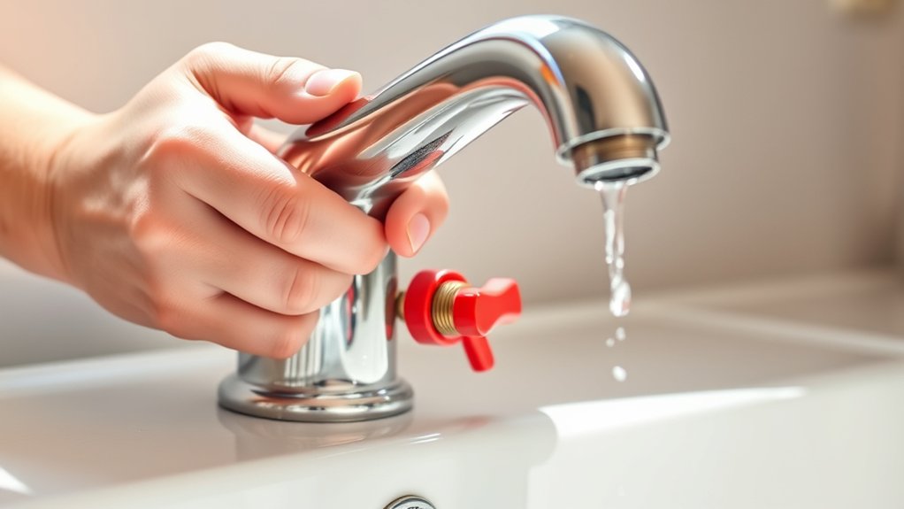 turn off water supply