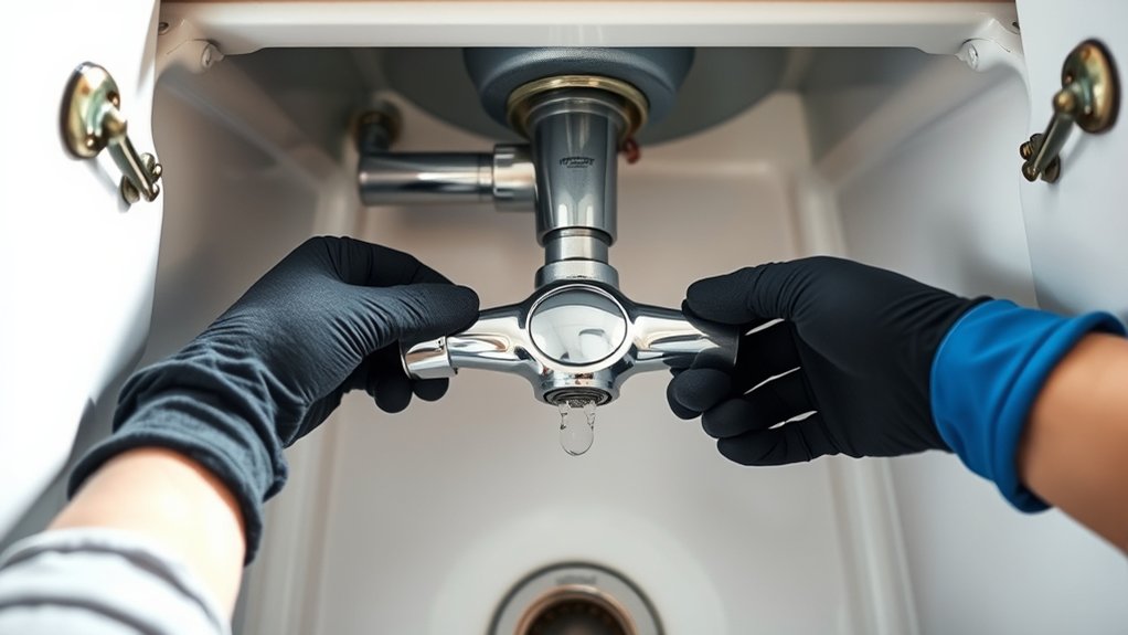 turn off water supply first