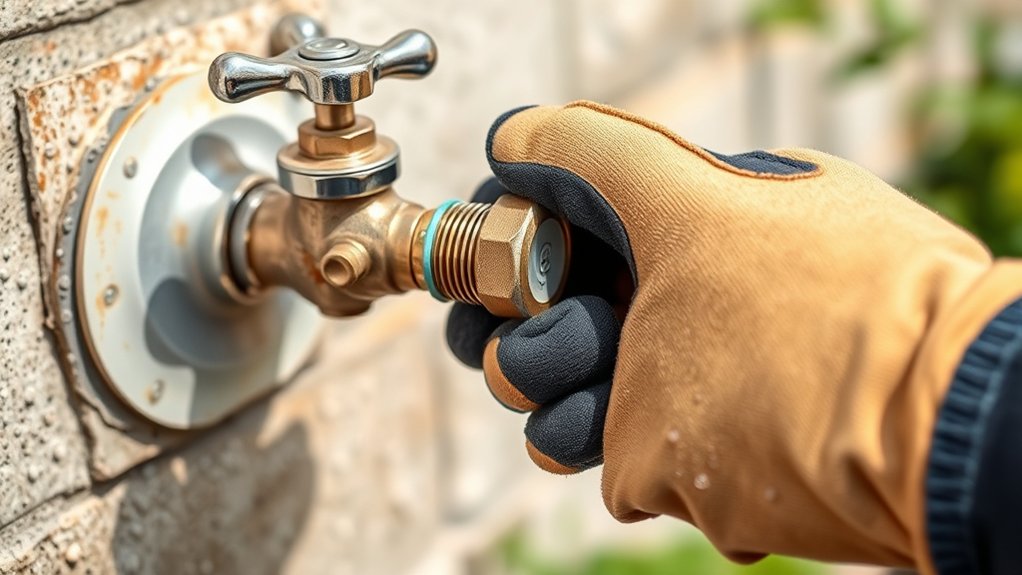 turn off water supply