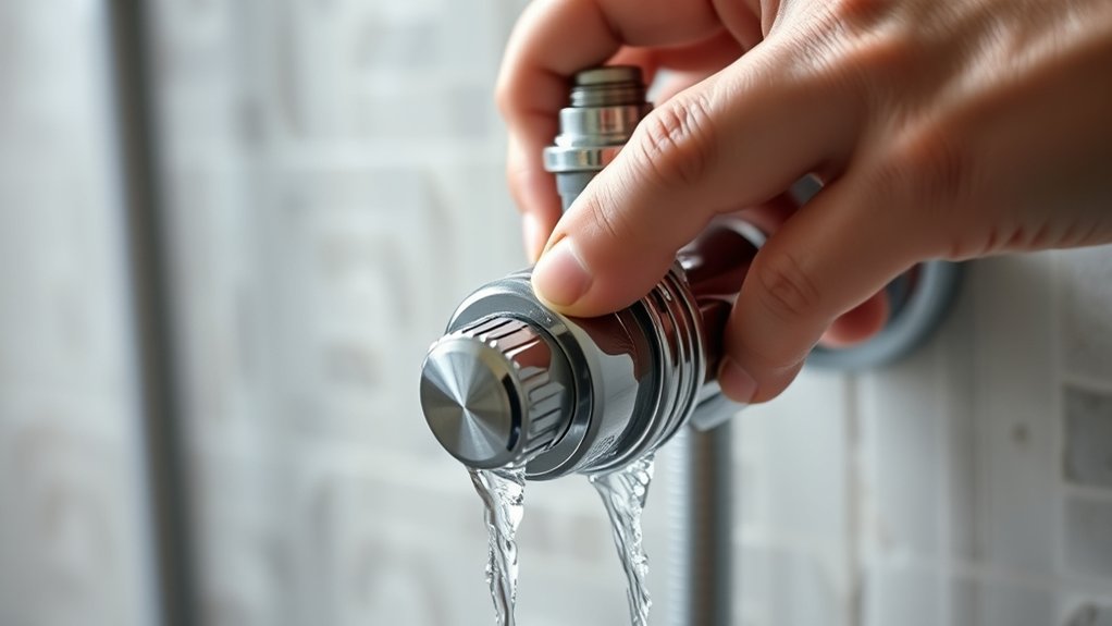 turn off water supply