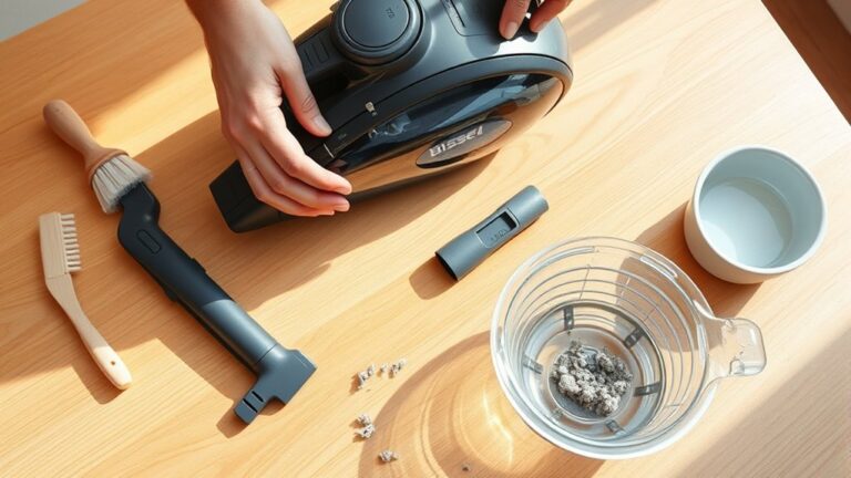 vacuum cleaning maintenance tips
