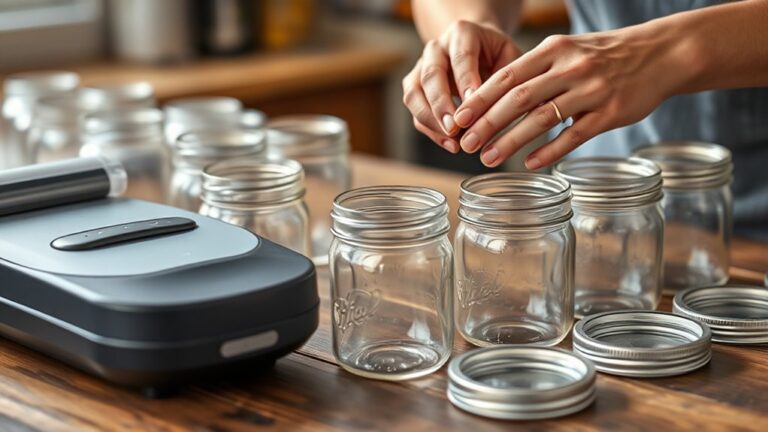 vacuum sealing mason jars