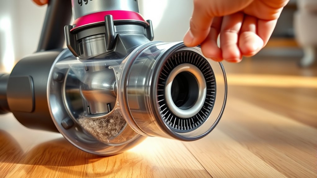 vacuum stopping issue fix