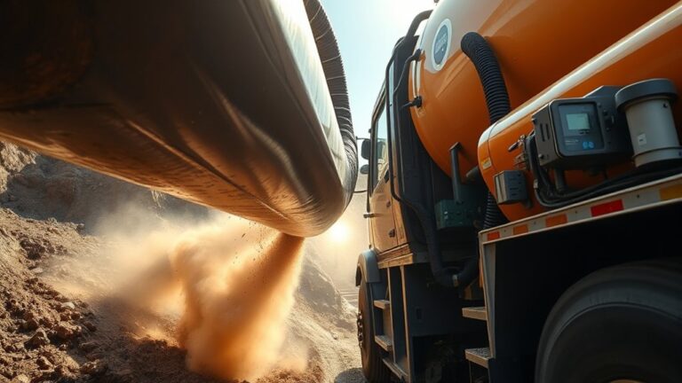 vacuum truck operation process