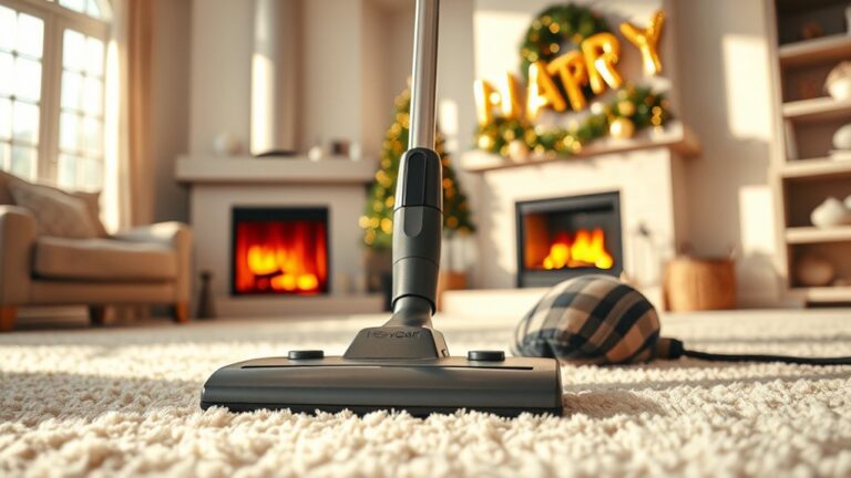 vacuuming on new year s