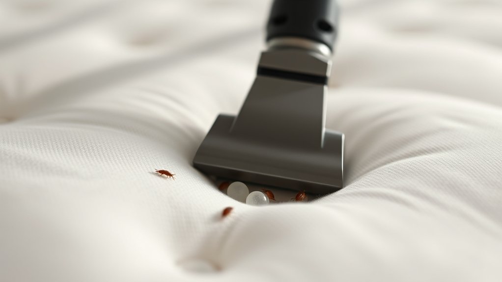 vacuuming removes bed bugs