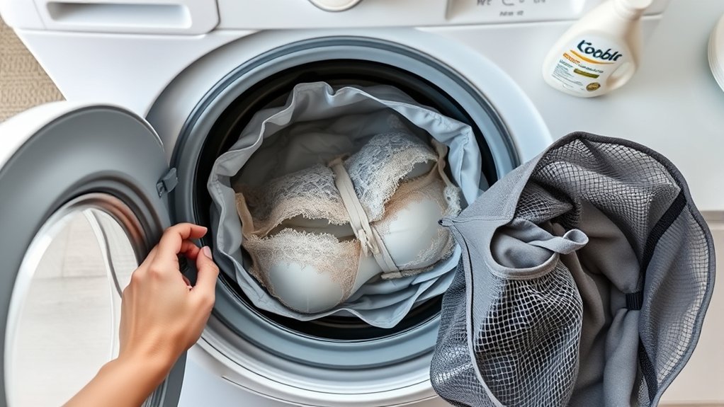 washing bras in machine