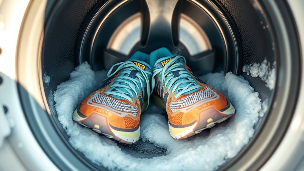 washing hoka shoes safely