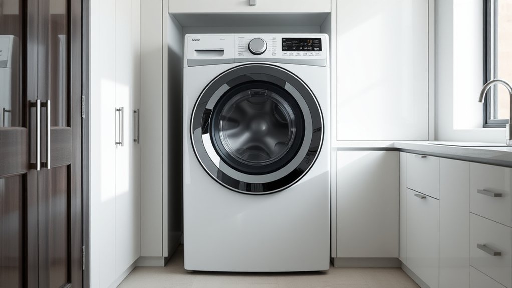 washing machine depth considerations