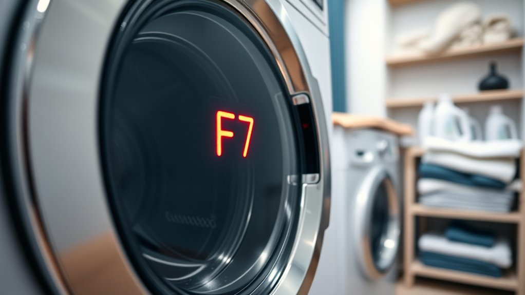 washing machine drainage error