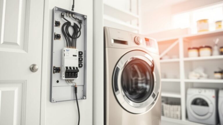 washing machine electrical requirements