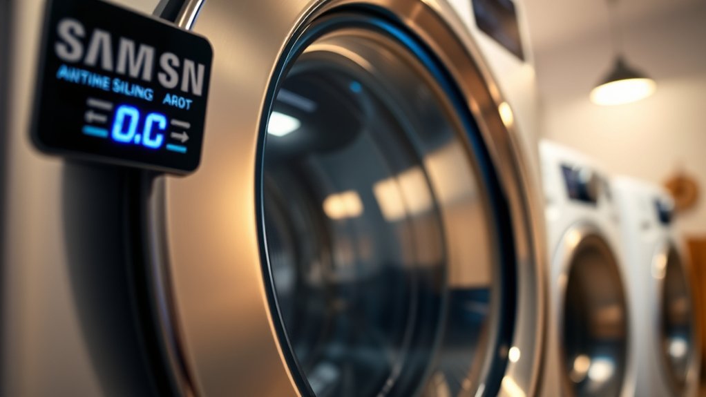 washing machine error code