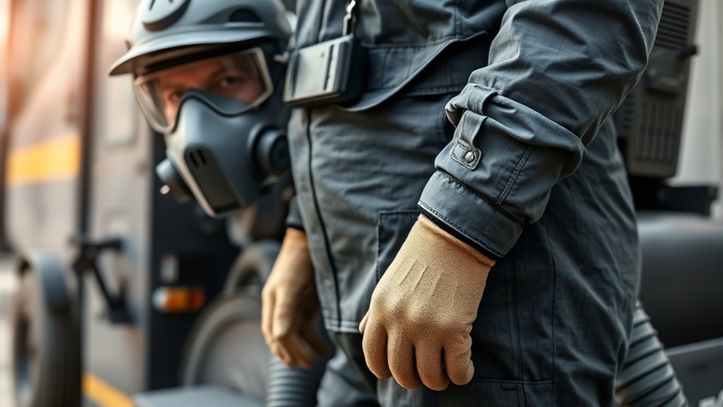wear protective safety gear