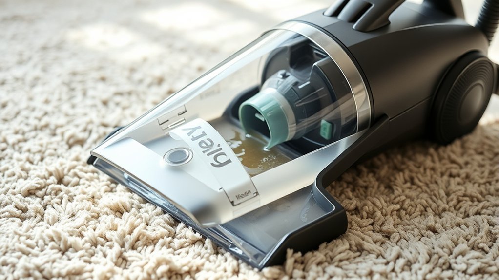 wet carpet vacuum options