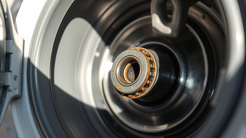 worn bearings and couplings